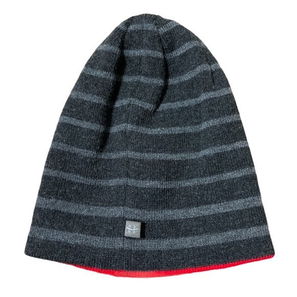 Hot Paws Hat Reversible Gray And Red 8-16 Years 1 Piece - Picture 7 of 9